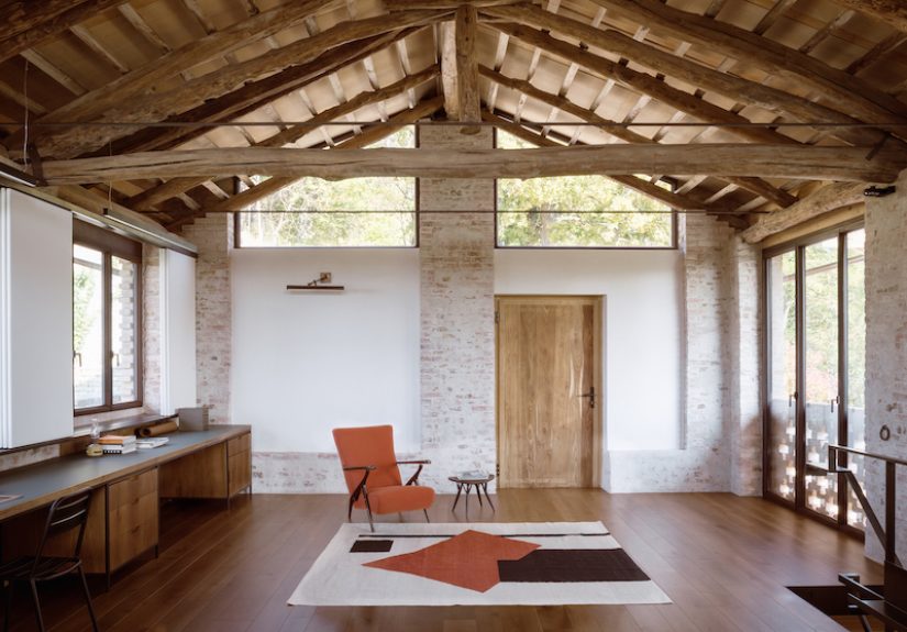 A 200-year old Italian farmhouse is reimagined for a fashion designer and naturalist by Jonathan Tuckey Design
