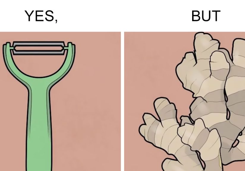 Artist Captures The Irony Of Everyday Moments In 27 “Yes, But” Illustrations (New Pics)