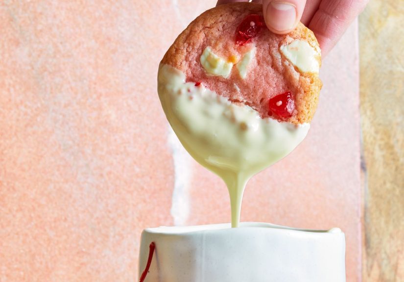 Cherry-White Chocolate Chip Cookies