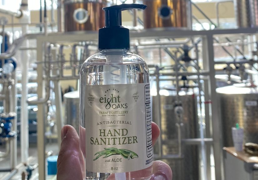 How a Local Distillery Shifted From Hard Liquor to Hand Sanitizer in Just Two Days