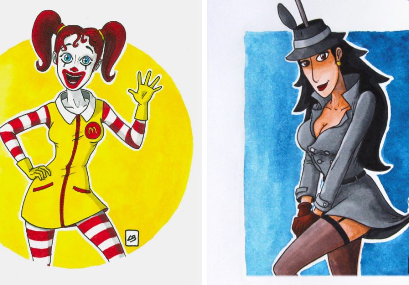 I Drew A Female Version Of Pop Culture’s Heroes