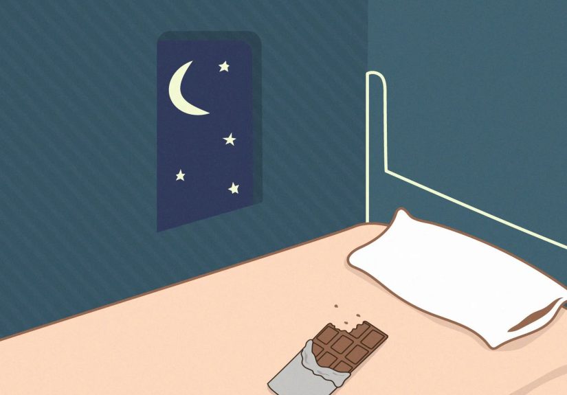 Is It Bad to Eat Chocolate Before Bed?