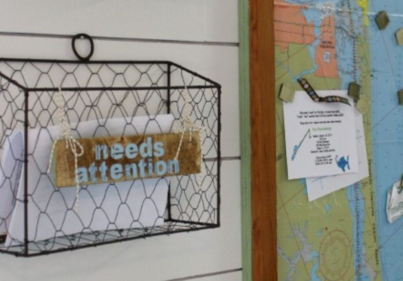 Kitchen Command Center/Mail Sorter