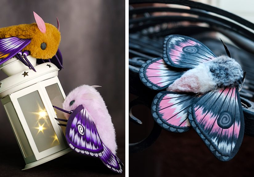 My 26 Fantasy Moth Dolls That Are Completely Handmade