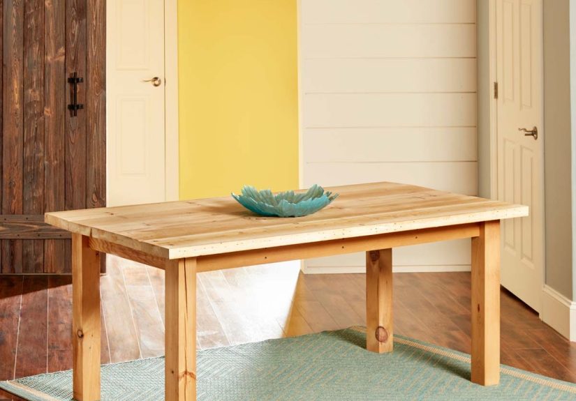Build a Simple Reclaimed Wood Table