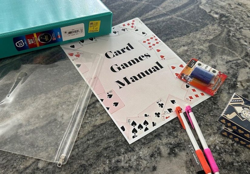 Card Game Manual DIY