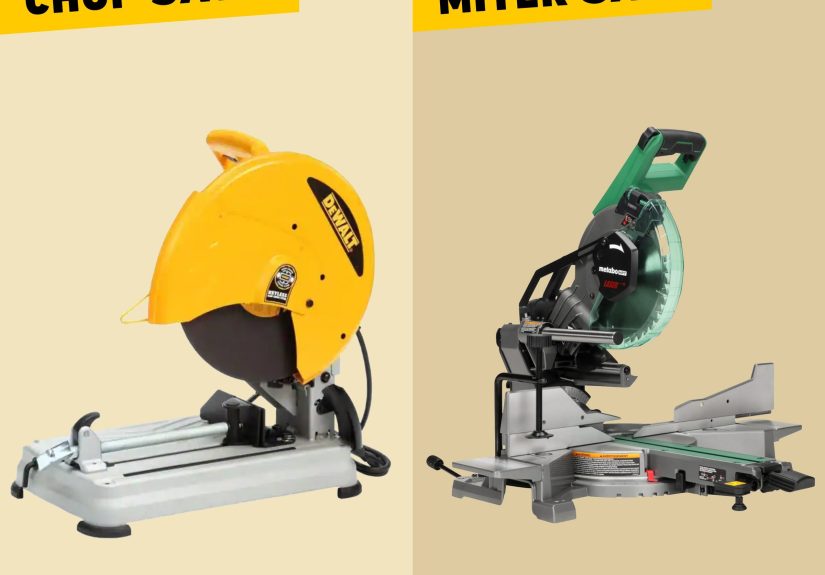 Chop Saw vs Miter Saw – Which Saw Fits Your Needs?