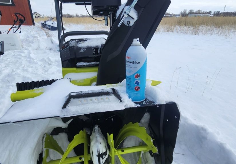DuPont Nonstick Snow Blower Spray Put to the Test