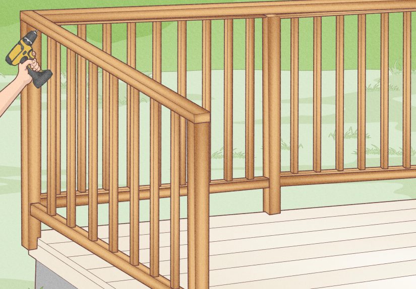 How to Build a Deck Railing