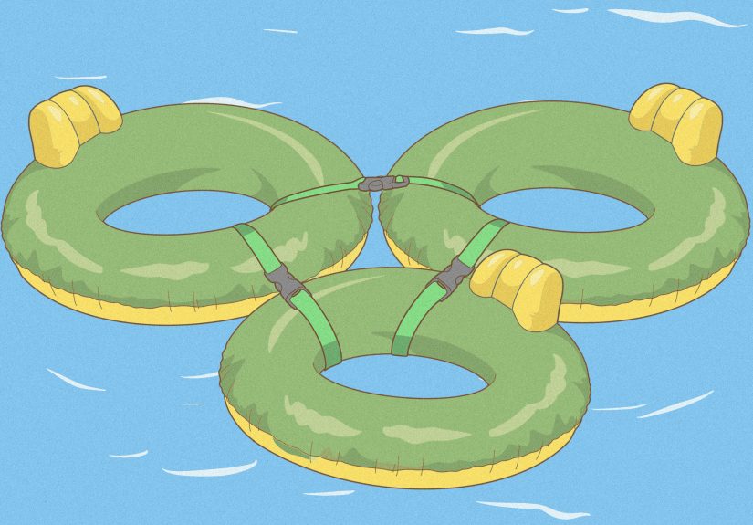 How to Tie River Tubes Together: 10 Steps