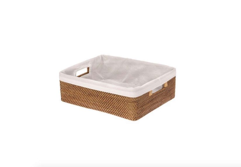 Laguna Rattan Shelf Basket with Liner