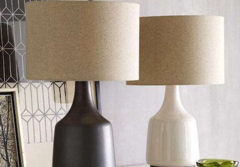 Lighting: Morten Table Lamps from West Elm