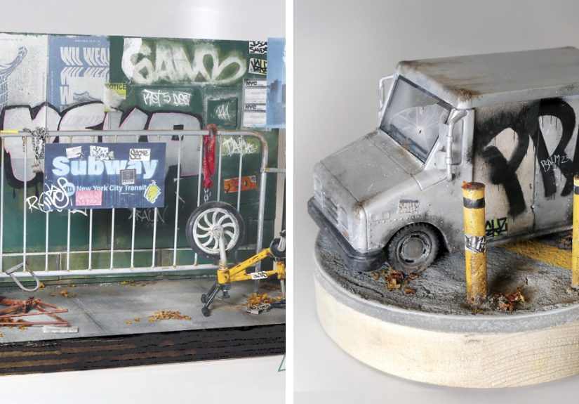 My Miniature Vehicle And Street Museum Quality Sculptures (4 Pics)