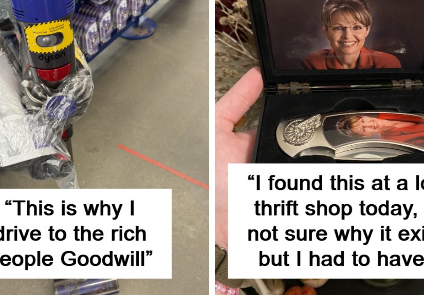 "This Is Why I Drive To The Rich People Goodwill": 73 Thrift Store Finds You Might Be Very Jealous Of