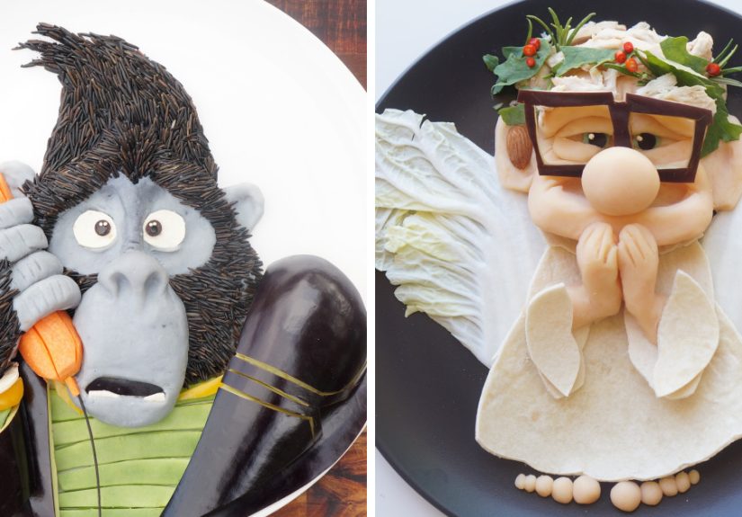 To Make My Son Eat Healthy Food, I Turn It Into His Favorite Cartoons (Part 4)