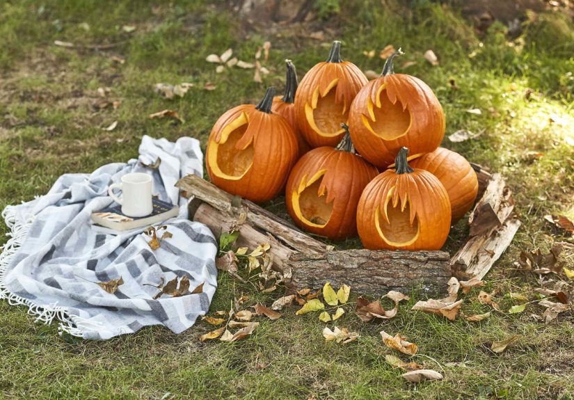 21 Creative Ways to Decorate with Pumpkins Outdoors You Haven't Thought Of Yet