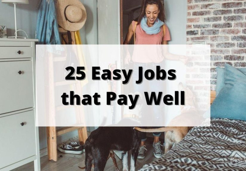 26 Easy Jobs That Pay Well in 2025 - Best Wallet Hacks