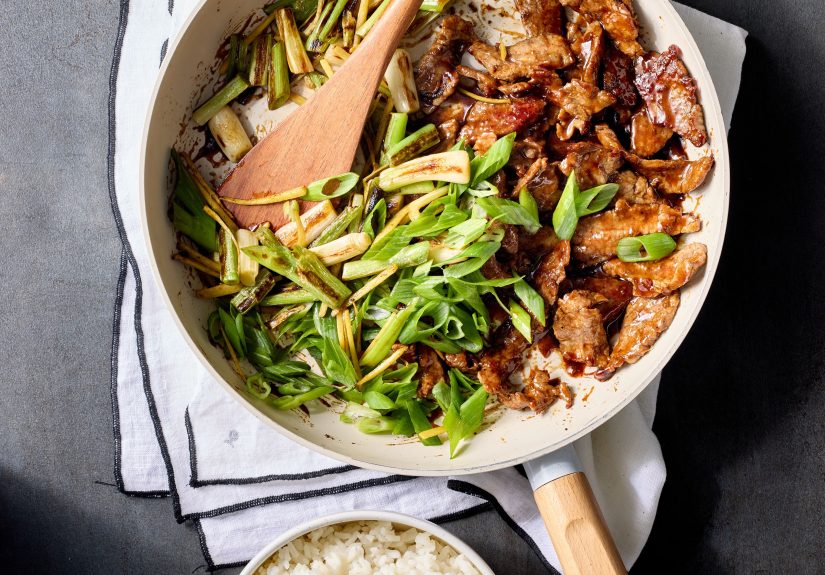 5-Ingredient Scallion Beef Stir-Fry Recipe