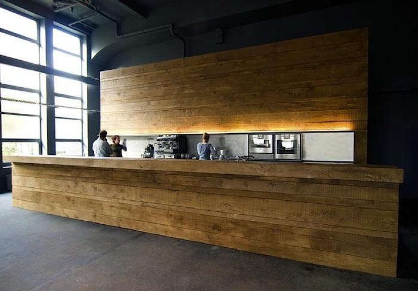 A Kitchen Made from Eight Oak Trees