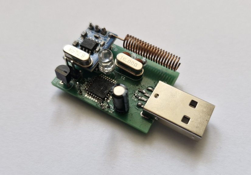 A Remote-Controlled USB Rubber Ducky Clone