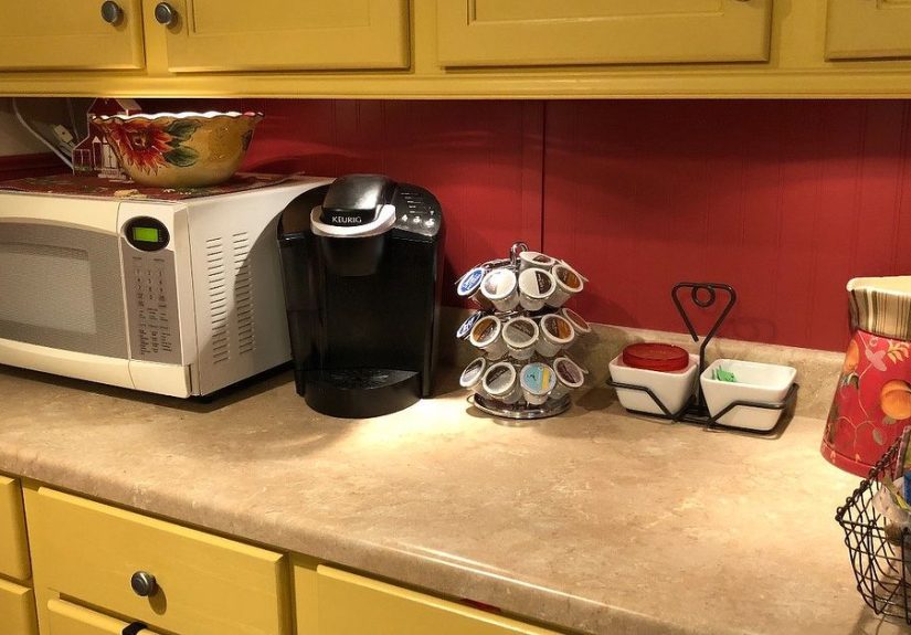 Coffee Station Reorganized