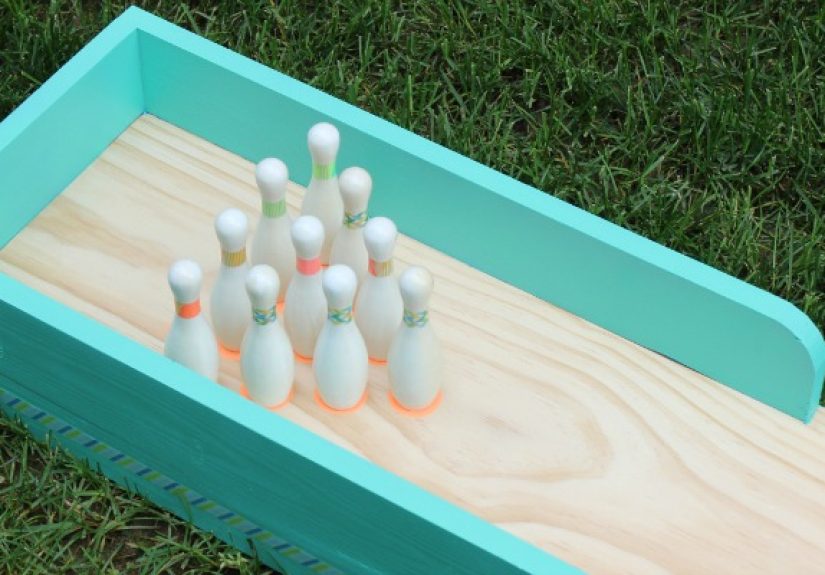 DIY Indoor-Outdoor Bowling Lane