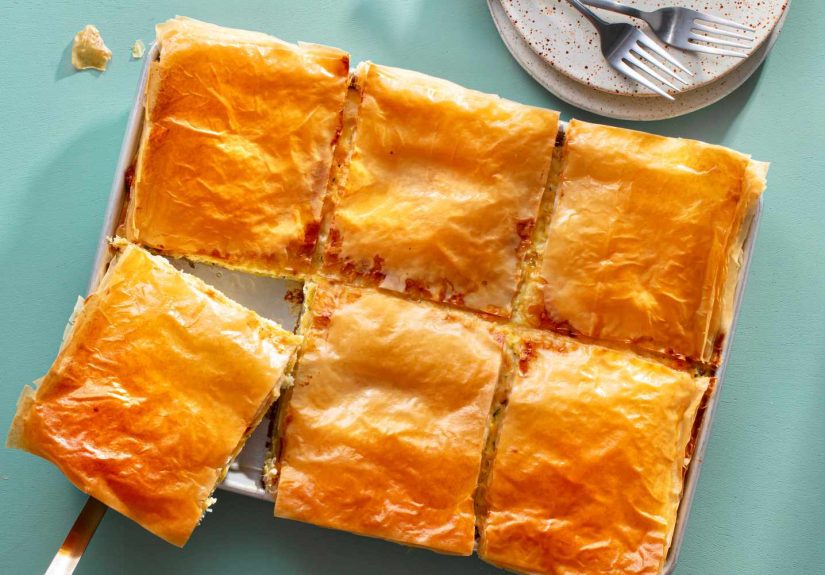 Greek Leek Pie Recipe (Phyllo Pie)