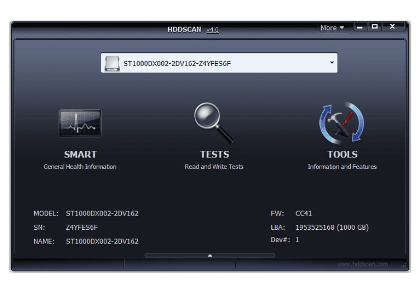 HDDScan v4.1 Free Hard Drive Testing Tool Review