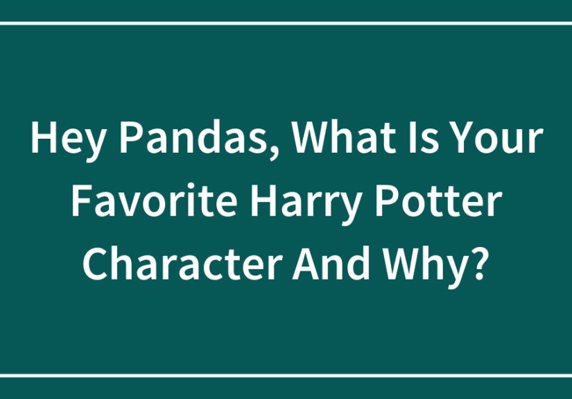 Hey Pandas, What Is Your Favorite Harry Potter Character And Why? (Closed)