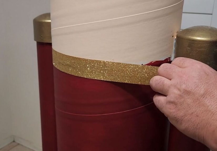 How to Build a DIY Giant Nutcracker For the Holidays