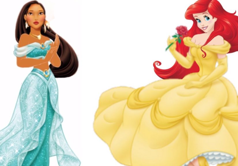 I Mixed The Disney Princesses