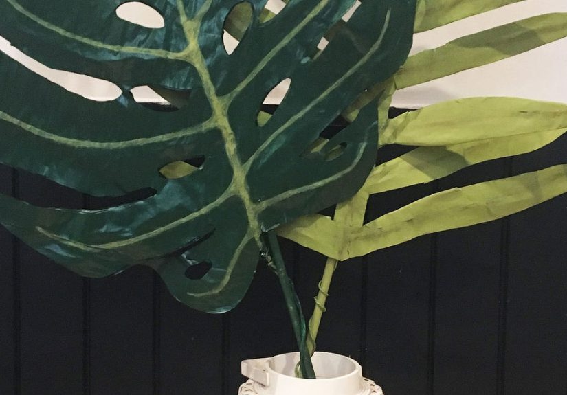 Paper Mache Palm Leaves
