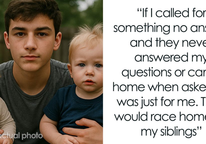 Parents Obsessed With Having Kids Force Older Son To Babysit 3 Siblings, Mad When He Finally Says No
