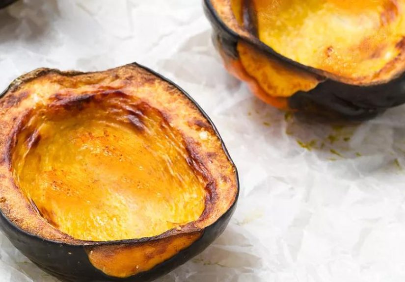 Recipe: Baked Cinnamon Acorn Squash