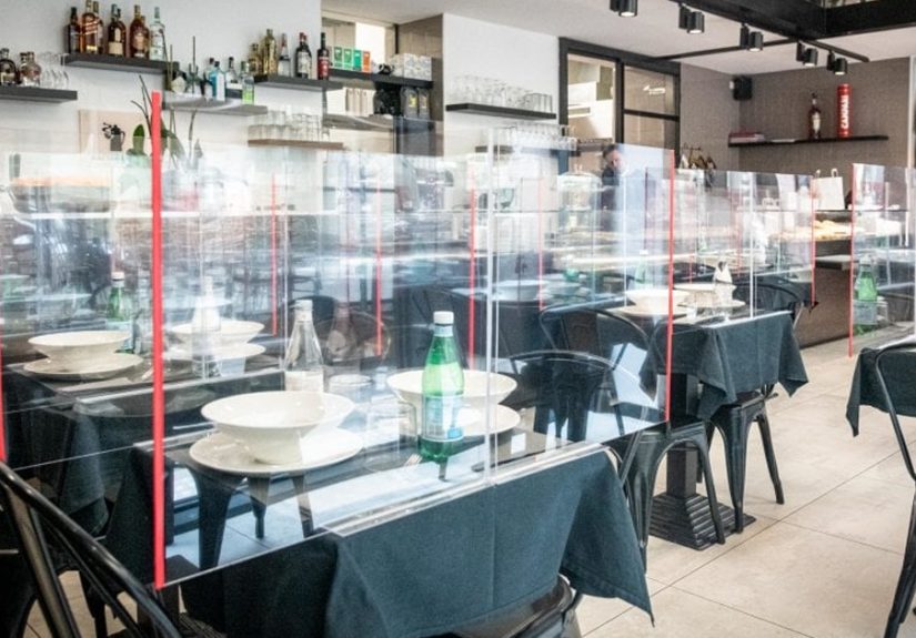 Restaurants In Italy Give A Glimpse Of What Post-Lockdown Life Might Look Like