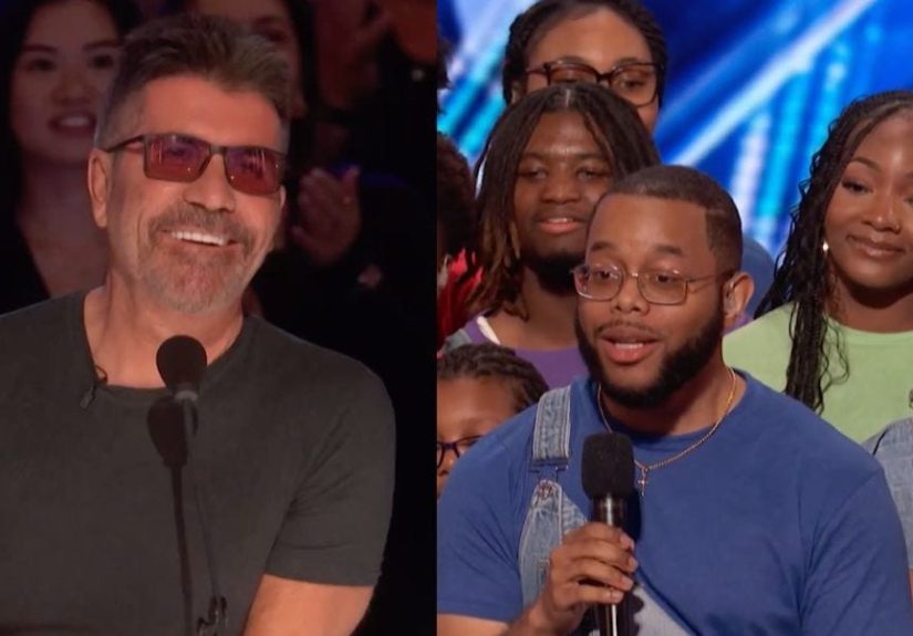 See Simon Cowell's Emotional Reaction to Moving 'AGT' Act