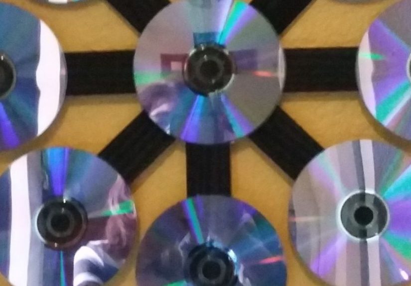 Simple CD Wall Picture.