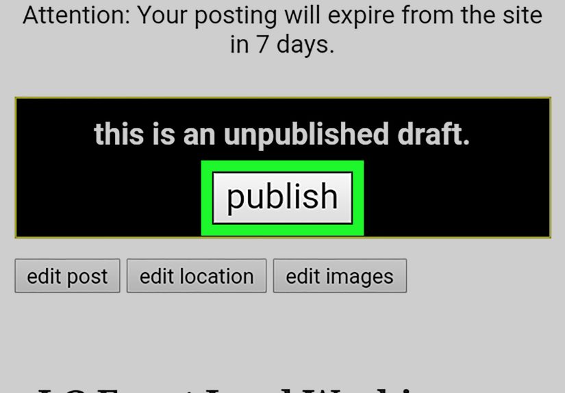 Simple Ways to Post Pictures on Craigslist on Android: 12 Steps