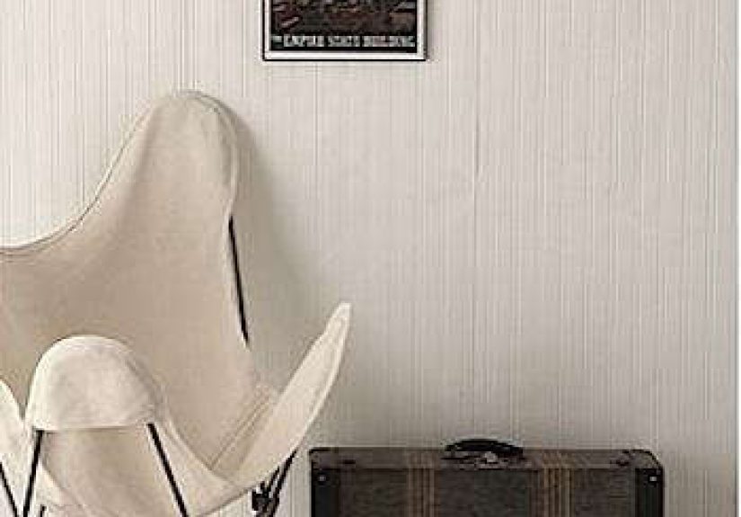 Walls, Windows & Floors: Beadboard Paintable Wallpaper at Urban Outfitters