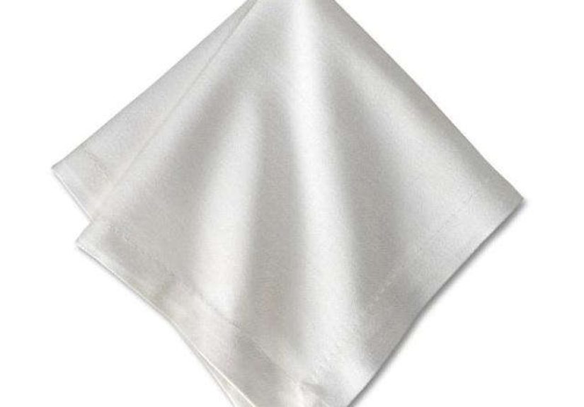 White Classic Linen Napkins