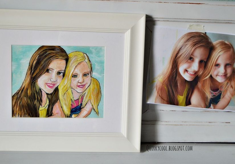 Diy: A Hand Painted Photograph