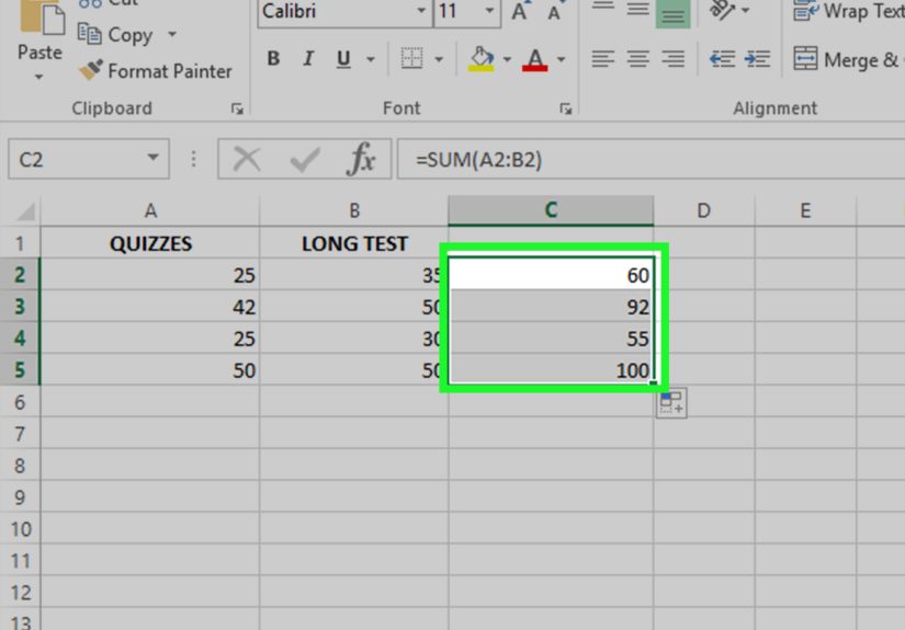 Easy Ways to Sum Multiple Rows and Columns in Excel: 9 Steps