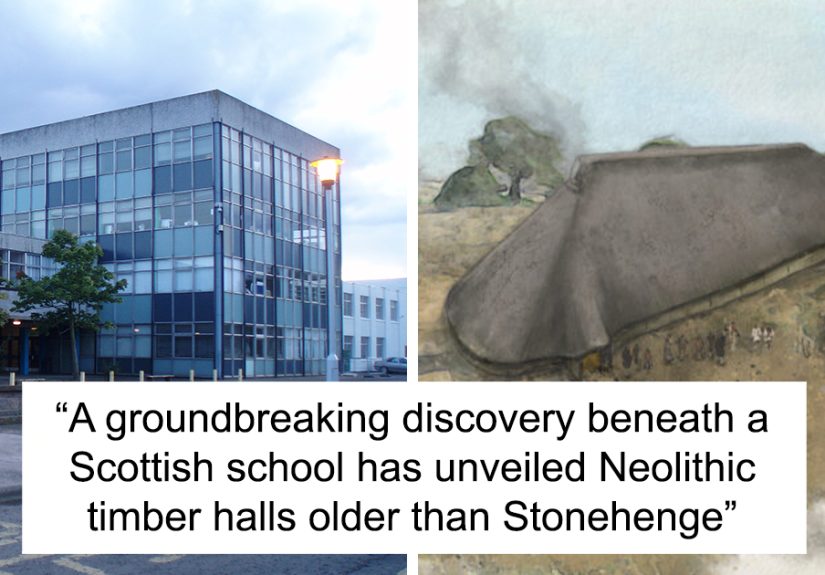 Groundbreaking Discovery Under Scottish School Reveals Neolithic Halls Older Than Stonehenge