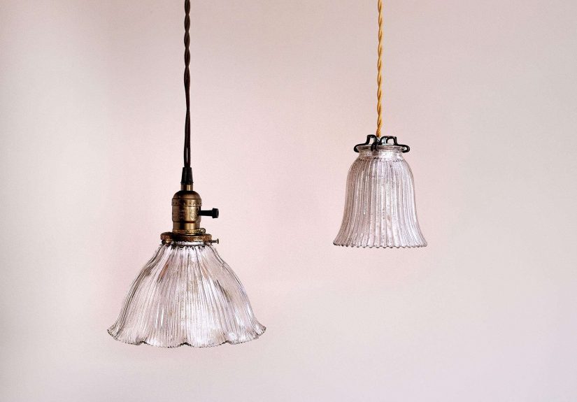 How to Make a Vintage-Looking Mercury Glass Pendant Lights for $25 - DIY on Remodelista