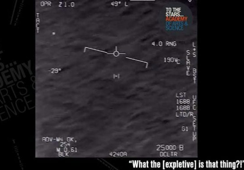 Video Shows U.S. Navy Run-in With UFO